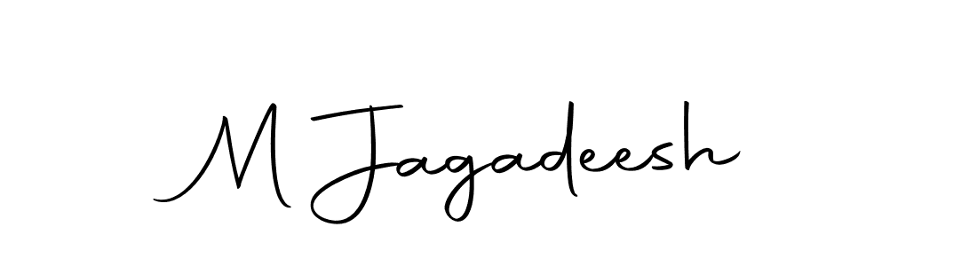 Make a beautiful signature design for name M Jagadeesh. Use this online signature maker to create a handwritten signature for free. M Jagadeesh signature style 10 images and pictures png