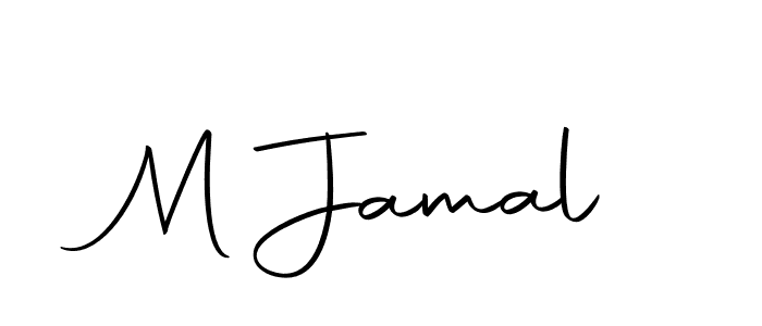 if you are searching for the best signature style for your name M Jamal. so please give up your signature search. here we have designed multiple signature styles  using Autography-DOLnW. M Jamal signature style 10 images and pictures png