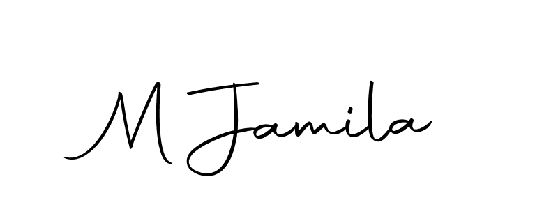 Also You can easily find your signature by using the search form. We will create M Jamila name handwritten signature images for you free of cost using Autography-DOLnW sign style. M Jamila signature style 10 images and pictures png