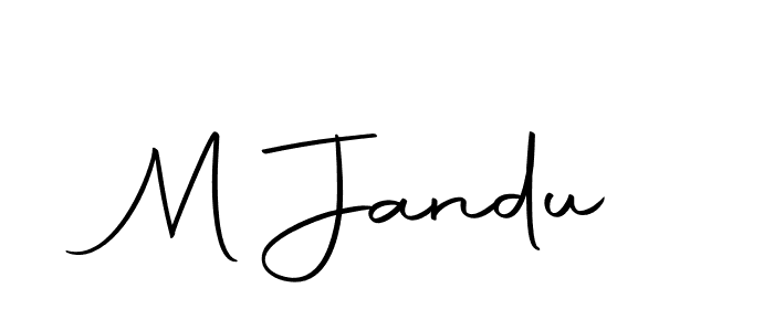 Autography-DOLnW is a professional signature style that is perfect for those who want to add a touch of class to their signature. It is also a great choice for those who want to make their signature more unique. Get M Jandu name to fancy signature for free. M Jandu signature style 10 images and pictures png