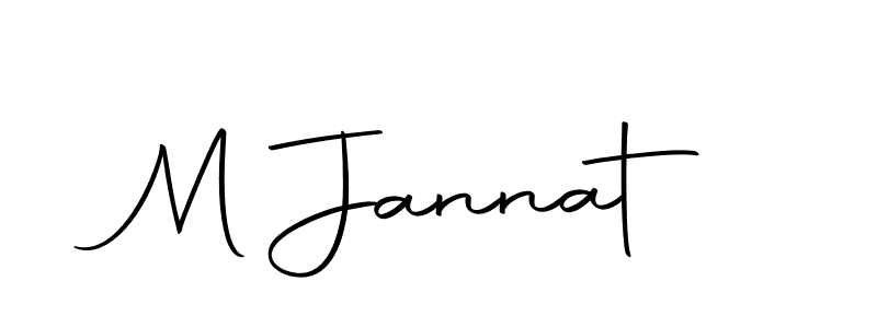 M Jannat stylish signature style. Best Handwritten Sign (Autography-DOLnW) for my name. Handwritten Signature Collection Ideas for my name M Jannat. M Jannat signature style 10 images and pictures png