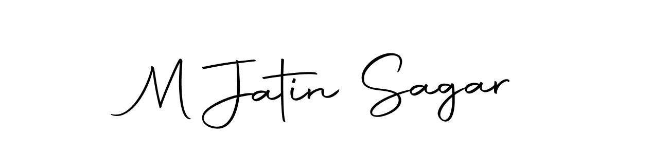 How to make M Jatin Sagar signature? Autography-DOLnW is a professional autograph style. Create handwritten signature for M Jatin Sagar name. M Jatin Sagar signature style 10 images and pictures png