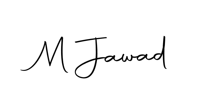 Make a beautiful signature design for name M Jawad. With this signature (Autography-DOLnW) style, you can create a handwritten signature for free. M Jawad signature style 10 images and pictures png