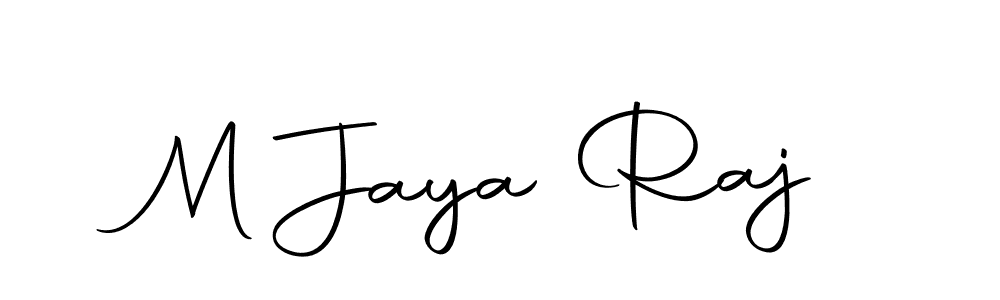 The best way (Autography-DOLnW) to make a short signature is to pick only two or three words in your name. The name M Jaya Raj include a total of six letters. For converting this name. M Jaya Raj signature style 10 images and pictures png