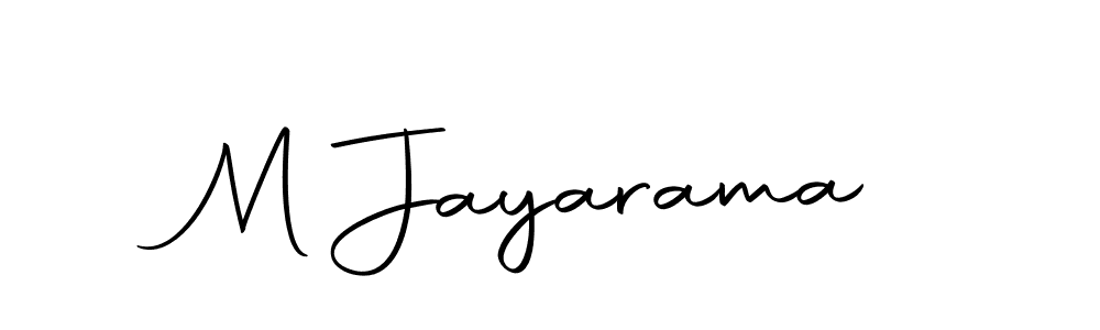M Jayarama stylish signature style. Best Handwritten Sign (Autography-DOLnW) for my name. Handwritten Signature Collection Ideas for my name M Jayarama. M Jayarama signature style 10 images and pictures png