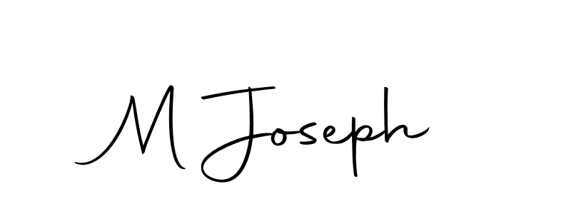 Here are the top 10 professional signature styles for the name M Joseph. These are the best autograph styles you can use for your name. M Joseph signature style 10 images and pictures png