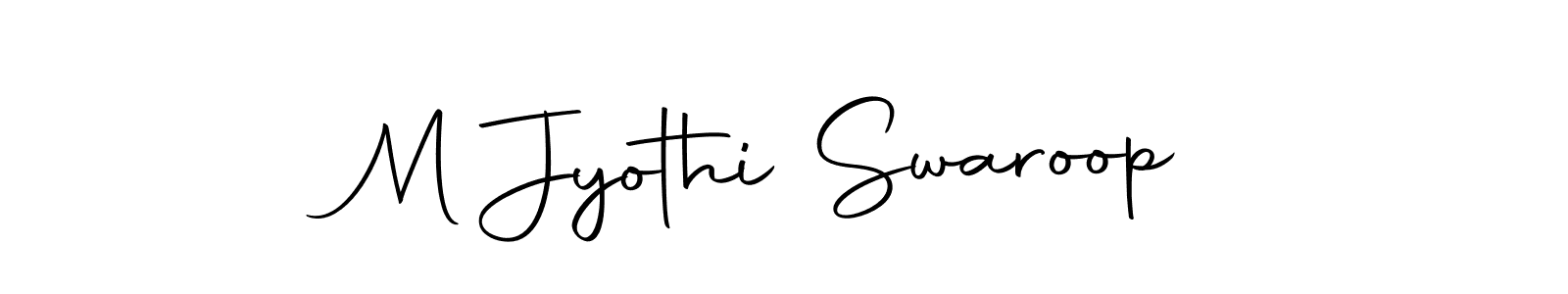 Similarly Autography-DOLnW is the best handwritten signature design. Signature creator online .You can use it as an online autograph creator for name M Jyothi Swaroop. M Jyothi Swaroop signature style 10 images and pictures png