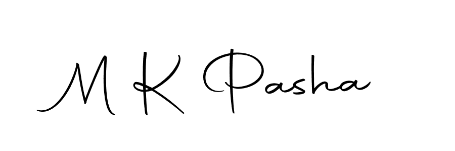 Make a beautiful signature design for name M K Pasha. With this signature (Autography-DOLnW) style, you can create a handwritten signature for free. M K Pasha signature style 10 images and pictures png