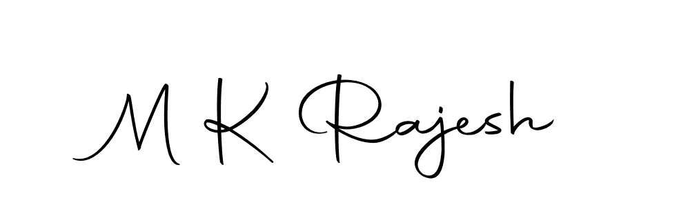 It looks lik you need a new signature style for name M K Rajesh. Design unique handwritten (Autography-DOLnW) signature with our free signature maker in just a few clicks. M K Rajesh signature style 10 images and pictures png