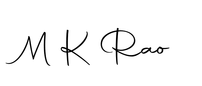 The best way (Autography-DOLnW) to make a short signature is to pick only two or three words in your name. The name M K Rao include a total of six letters. For converting this name. M K Rao signature style 10 images and pictures png