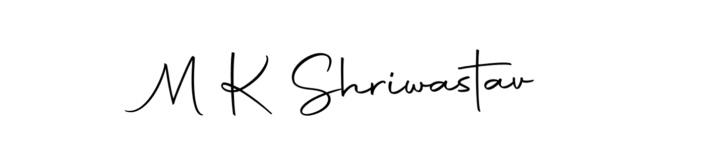 The best way (Autography-DOLnW) to make a short signature is to pick only two or three words in your name. The name M K Shriwastav include a total of six letters. For converting this name. M K Shriwastav signature style 10 images and pictures png