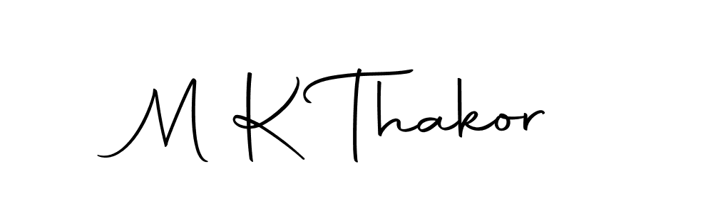 Also we have M K Thakor name is the best signature style. Create professional handwritten signature collection using Autography-DOLnW autograph style. M K Thakor signature style 10 images and pictures png