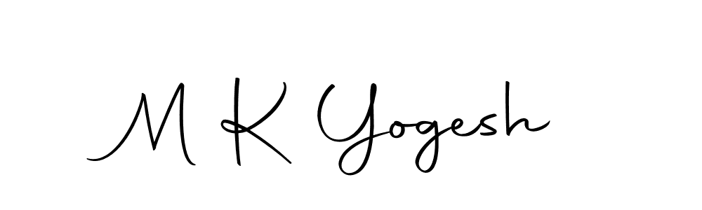 How to make M K Yogesh signature? Autography-DOLnW is a professional autograph style. Create handwritten signature for M K Yogesh name. M K Yogesh signature style 10 images and pictures png