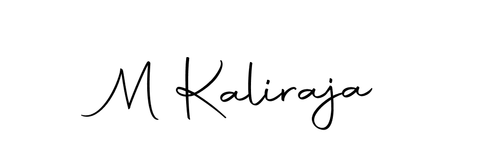 It looks lik you need a new signature style for name M Kaliraja. Design unique handwritten (Autography-DOLnW) signature with our free signature maker in just a few clicks. M Kaliraja signature style 10 images and pictures png