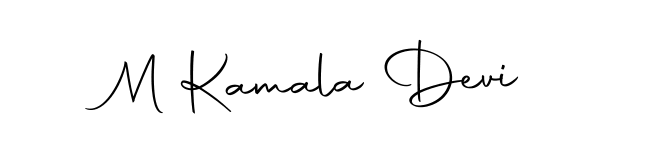 Make a short M Kamala Devi signature style. Manage your documents anywhere anytime using Autography-DOLnW. Create and add eSignatures, submit forms, share and send files easily. M Kamala Devi signature style 10 images and pictures png