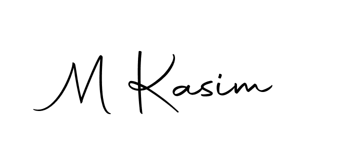 Also we have M Kasim name is the best signature style. Create professional handwritten signature collection using Autography-DOLnW autograph style. M Kasim signature style 10 images and pictures png