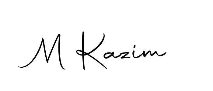 Autography-DOLnW is a professional signature style that is perfect for those who want to add a touch of class to their signature. It is also a great choice for those who want to make their signature more unique. Get M Kazim name to fancy signature for free. M Kazim signature style 10 images and pictures png