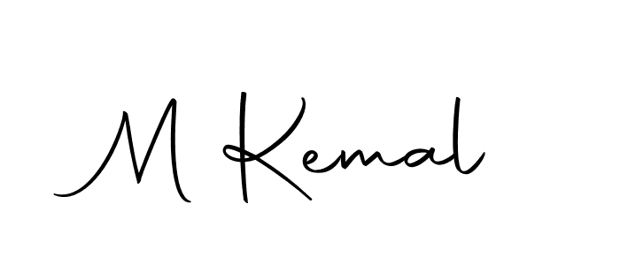 You should practise on your own different ways (Autography-DOLnW) to write your name (M Kemal) in signature. don't let someone else do it for you. M Kemal signature style 10 images and pictures png