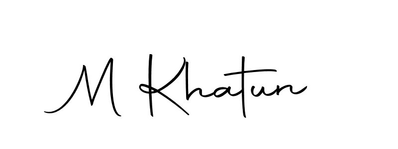 Also You can easily find your signature by using the search form. We will create M Khatun name handwritten signature images for you free of cost using Autography-DOLnW sign style. M Khatun signature style 10 images and pictures png