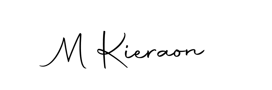 Make a beautiful signature design for name M Kieraon. With this signature (Autography-DOLnW) style, you can create a handwritten signature for free. M Kieraon signature style 10 images and pictures png