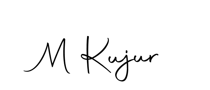 How to make M Kujur name signature. Use Autography-DOLnW style for creating short signs online. This is the latest handwritten sign. M Kujur signature style 10 images and pictures png