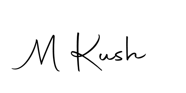 How to make M Kush name signature. Use Autography-DOLnW style for creating short signs online. This is the latest handwritten sign. M Kush signature style 10 images and pictures png