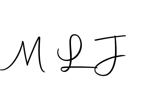 How to make M L J signature? Autography-DOLnW is a professional autograph style. Create handwritten signature for M L J name. M L J signature style 10 images and pictures png