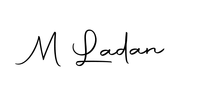 Best and Professional Signature Style for M Ladan. Autography-DOLnW Best Signature Style Collection. M Ladan signature style 10 images and pictures png