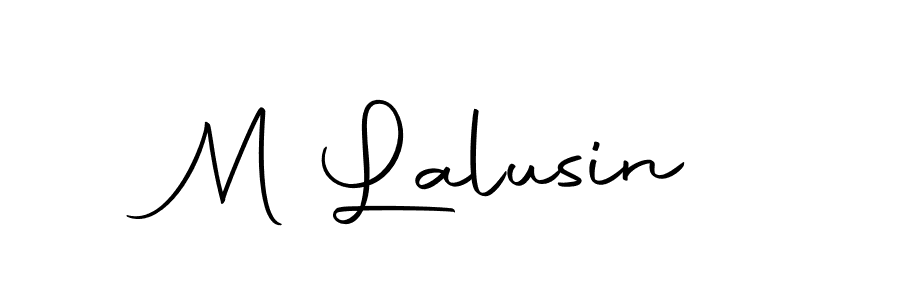 How to Draw M Lalusin signature style? Autography-DOLnW is a latest design signature styles for name M Lalusin. M Lalusin signature style 10 images and pictures png