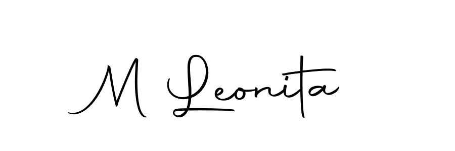 Also You can easily find your signature by using the search form. We will create M Leonita name handwritten signature images for you free of cost using Autography-DOLnW sign style. M Leonita signature style 10 images and pictures png