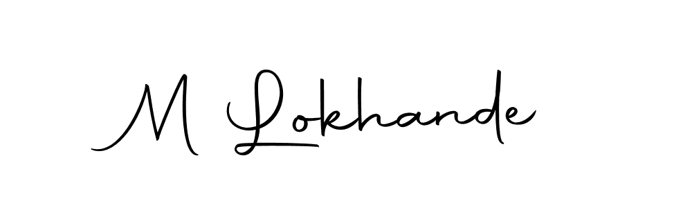 Once you've used our free online signature maker to create your best signature Autography-DOLnW style, it's time to enjoy all of the benefits that M Lokhande name signing documents. M Lokhande signature style 10 images and pictures png