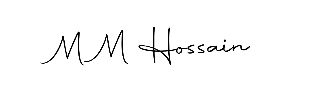 You can use this online signature creator to create a handwritten signature for the name M M Hossain. This is the best online autograph maker. M M Hossain signature style 10 images and pictures png