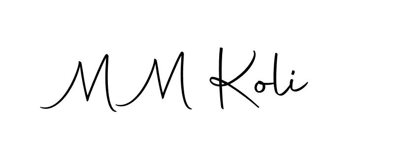 How to Draw M M Koli signature style? Autography-DOLnW is a latest design signature styles for name M M Koli. M M Koli signature style 10 images and pictures png