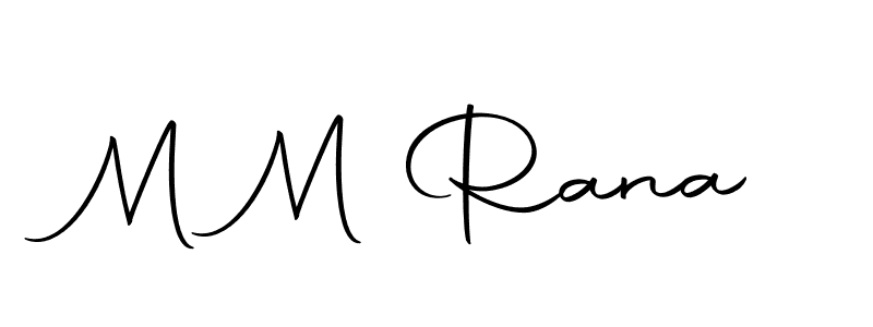 M M Rana stylish signature style. Best Handwritten Sign (Autography-DOLnW) for my name. Handwritten Signature Collection Ideas for my name M M Rana. M M Rana signature style 10 images and pictures png