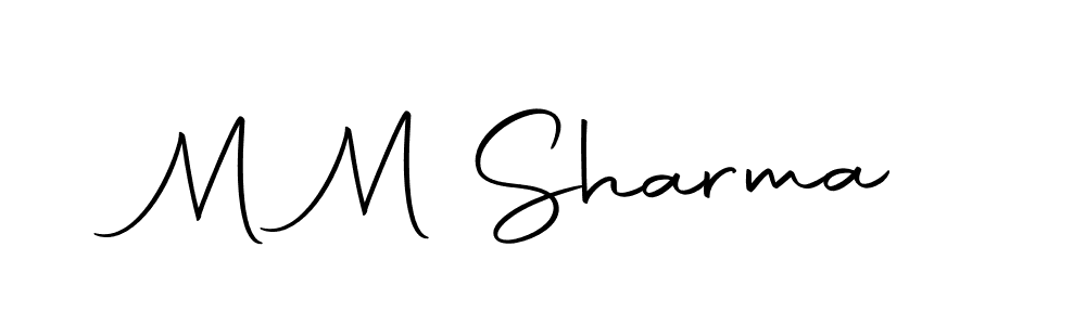 Design your own signature with our free online signature maker. With this signature software, you can create a handwritten (Autography-DOLnW) signature for name M M Sharma. M M Sharma signature style 10 images and pictures png