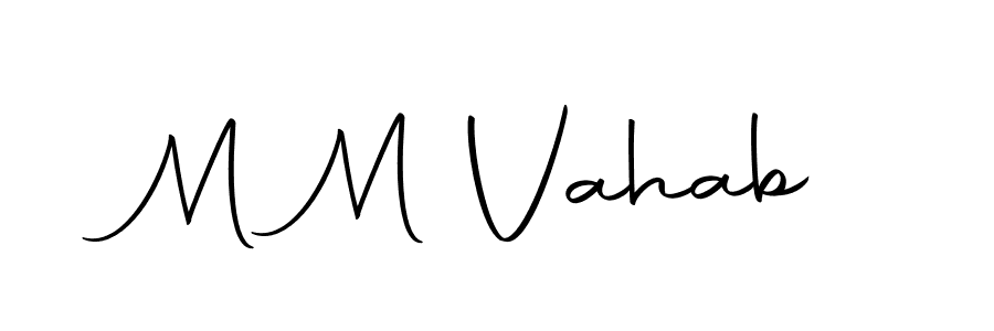 This is the best signature style for the M M Vahab name. Also you like these signature font (Autography-DOLnW). Mix name signature. M M Vahab signature style 10 images and pictures png