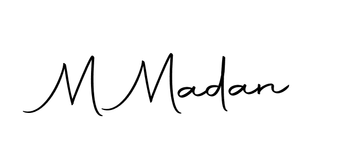 Autography-DOLnW is a professional signature style that is perfect for those who want to add a touch of class to their signature. It is also a great choice for those who want to make their signature more unique. Get M Madan name to fancy signature for free. M Madan signature style 10 images and pictures png