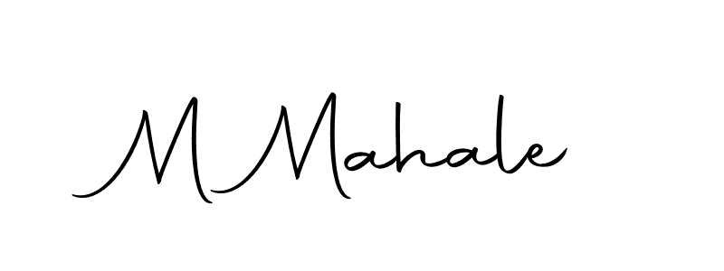 Also we have M Mahale name is the best signature style. Create professional handwritten signature collection using Autography-DOLnW autograph style. M Mahale signature style 10 images and pictures png