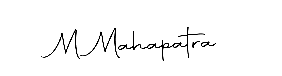 You should practise on your own different ways (Autography-DOLnW) to write your name (M Mahapatra) in signature. don't let someone else do it for you. M Mahapatra signature style 10 images and pictures png