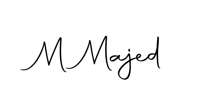 Make a beautiful signature design for name M Majed. Use this online signature maker to create a handwritten signature for free. M Majed signature style 10 images and pictures png