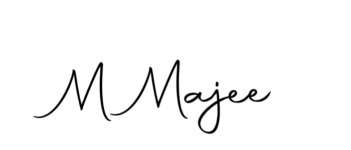 Also we have M Majee name is the best signature style. Create professional handwritten signature collection using Autography-DOLnW autograph style. M Majee signature style 10 images and pictures png