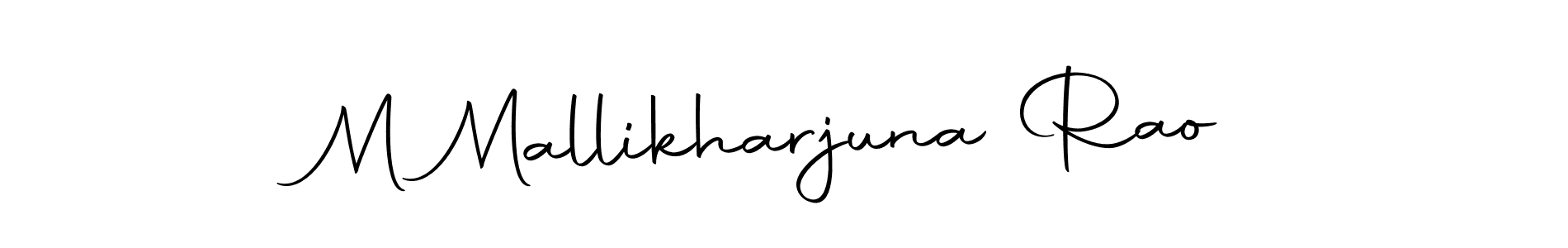 Make a beautiful signature design for name M Mallikharjuna Rao. With this signature (Autography-DOLnW) style, you can create a handwritten signature for free. M Mallikharjuna Rao signature style 10 images and pictures png