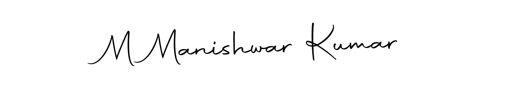 This is the best signature style for the M Manishwar Kumar name. Also you like these signature font (Autography-DOLnW). Mix name signature. M Manishwar Kumar signature style 10 images and pictures png