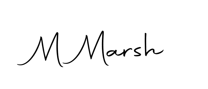 Autography-DOLnW is a professional signature style that is perfect for those who want to add a touch of class to their signature. It is also a great choice for those who want to make their signature more unique. Get M Marsh name to fancy signature for free. M Marsh signature style 10 images and pictures png