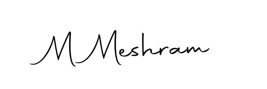 Here are the top 10 professional signature styles for the name M Meshram. These are the best autograph styles you can use for your name. M Meshram signature style 10 images and pictures png