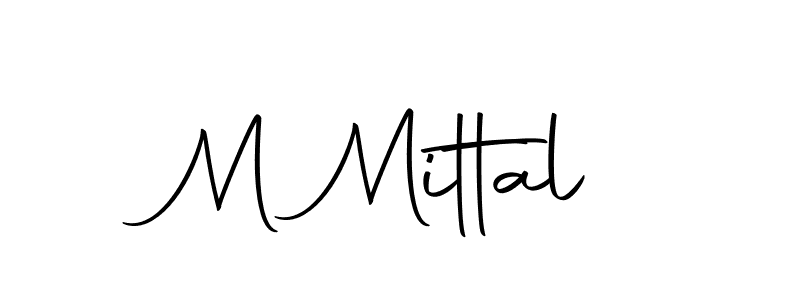 How to make M Mittal signature? Autography-DOLnW is a professional autograph style. Create handwritten signature for M Mittal name. M Mittal signature style 10 images and pictures png