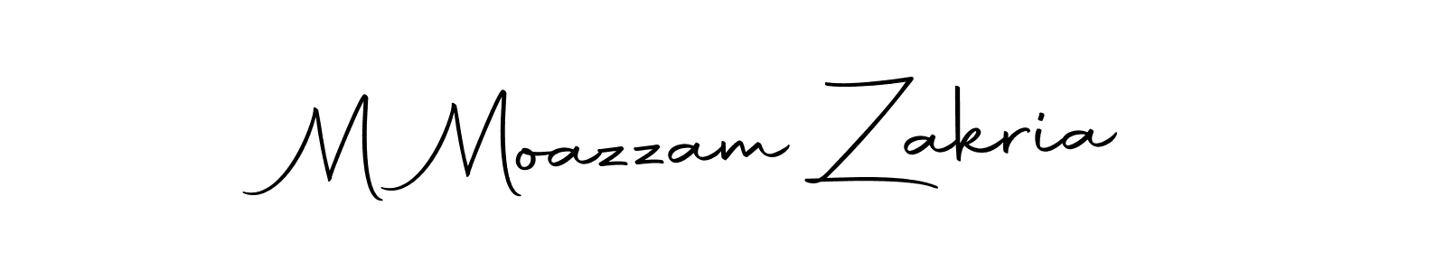 You should practise on your own different ways (Autography-DOLnW) to write your name (M Moazzam Zakria) in signature. don't let someone else do it for you. M Moazzam Zakria signature style 10 images and pictures png