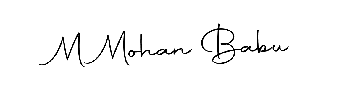 Make a beautiful signature design for name M Mohan Babu. Use this online signature maker to create a handwritten signature for free. M Mohan Babu signature style 10 images and pictures png