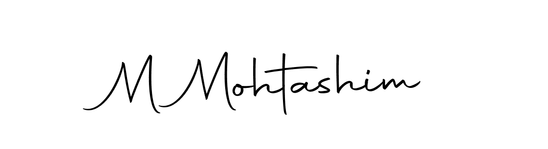 Design your own signature with our free online signature maker. With this signature software, you can create a handwritten (Autography-DOLnW) signature for name M Mohtashim. M Mohtashim signature style 10 images and pictures png