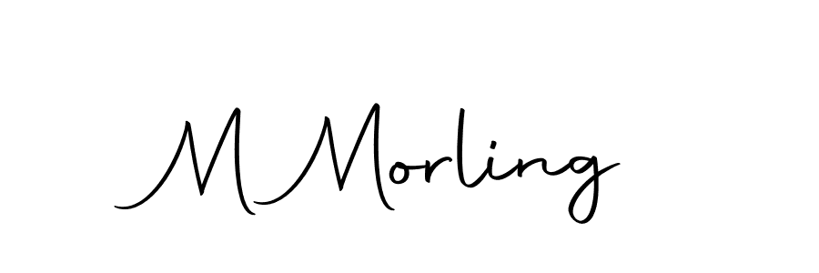 Use a signature maker to create a handwritten signature online. With this signature software, you can design (Autography-DOLnW) your own signature for name M Morling. M Morling signature style 10 images and pictures png